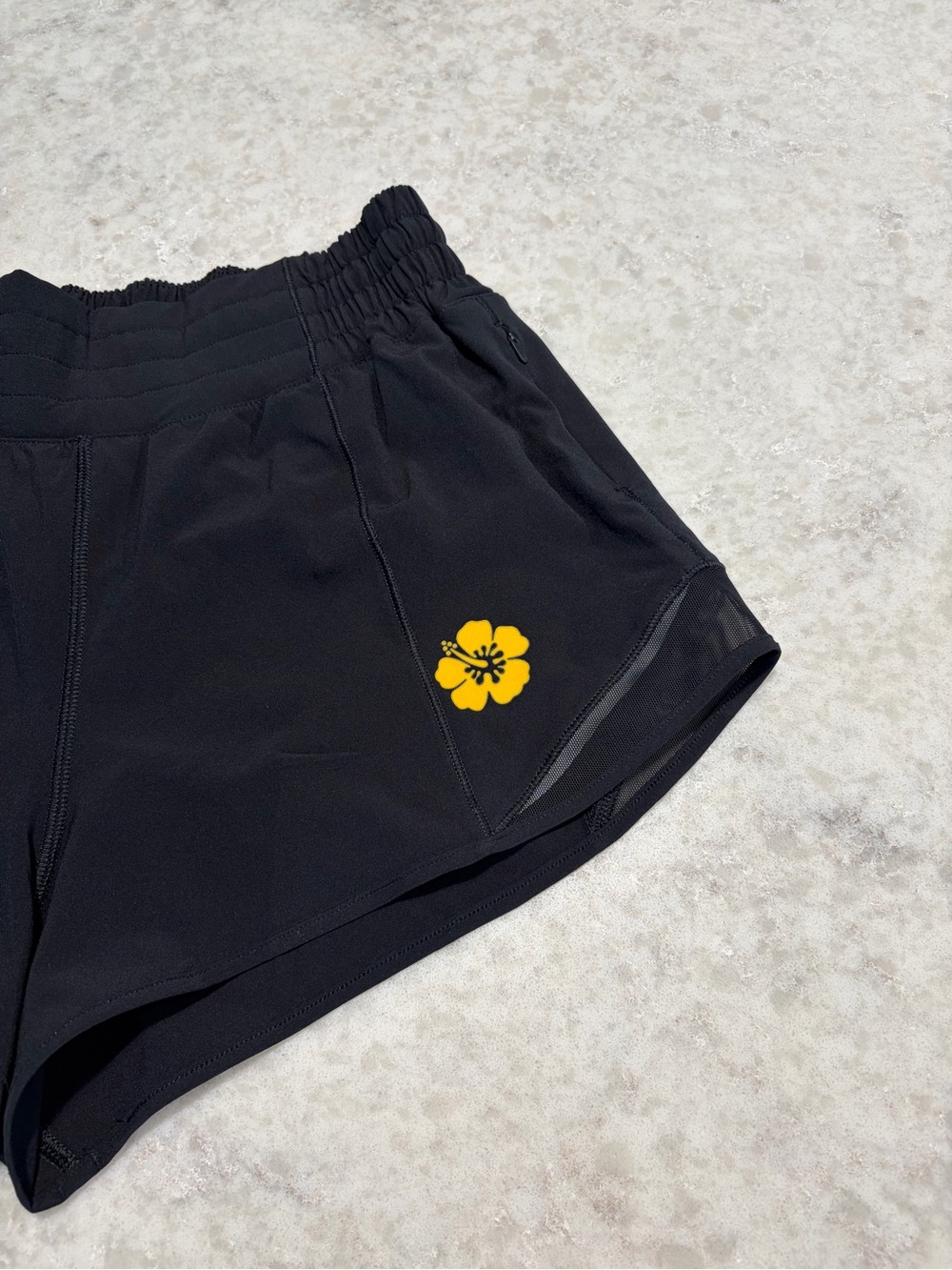 Lululemon Hawaii Hibiscus Flower Hotty Hot Shorts - Size 6 Rare